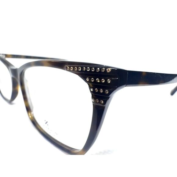 SERAPHIN SHIMMER 13 TORT TORTOISE BROWN CRYSTALS EYEGLASSES FRAMES 55-17-145 main image 9